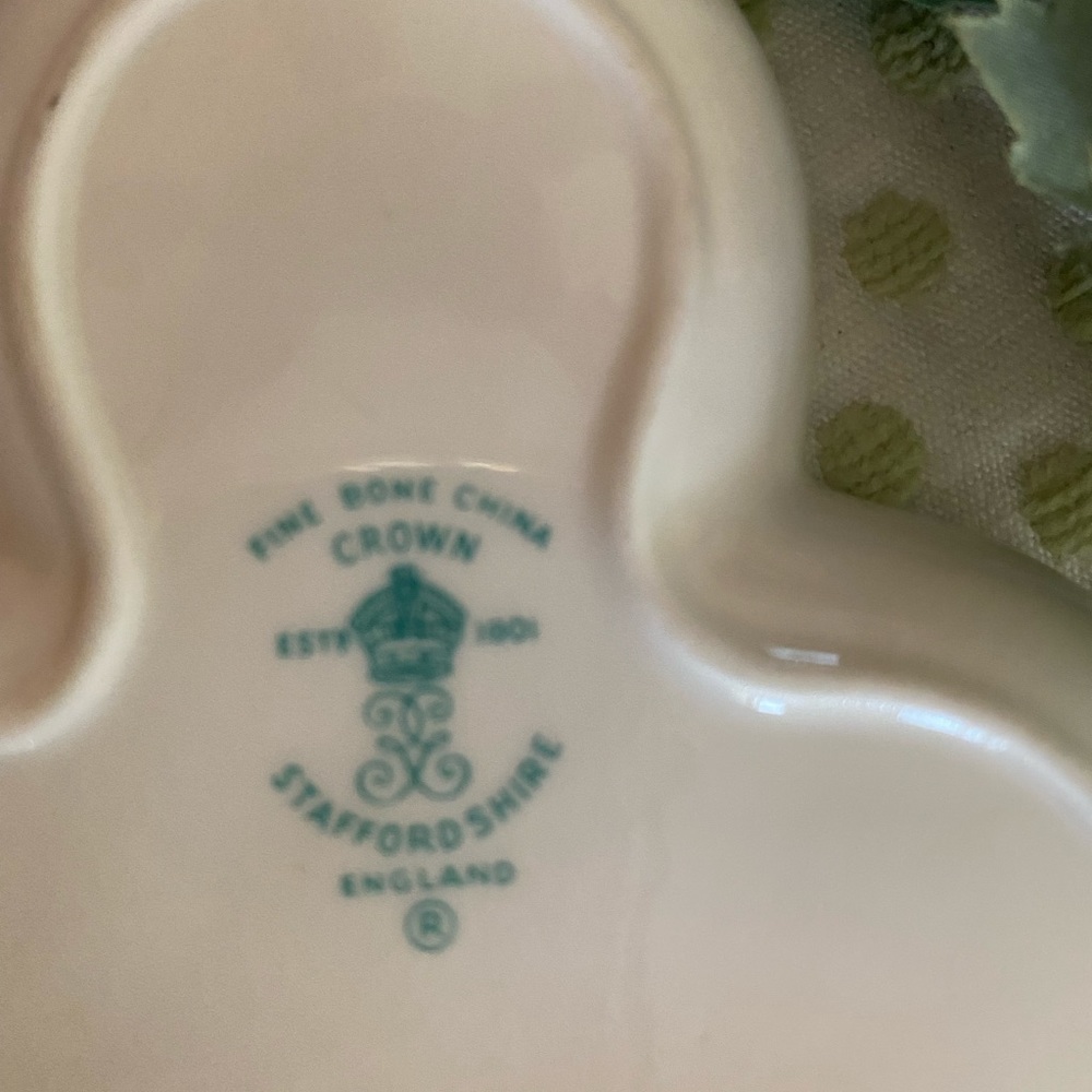 Staffordshire Bone China Mini Dish - Picture 3 of 3